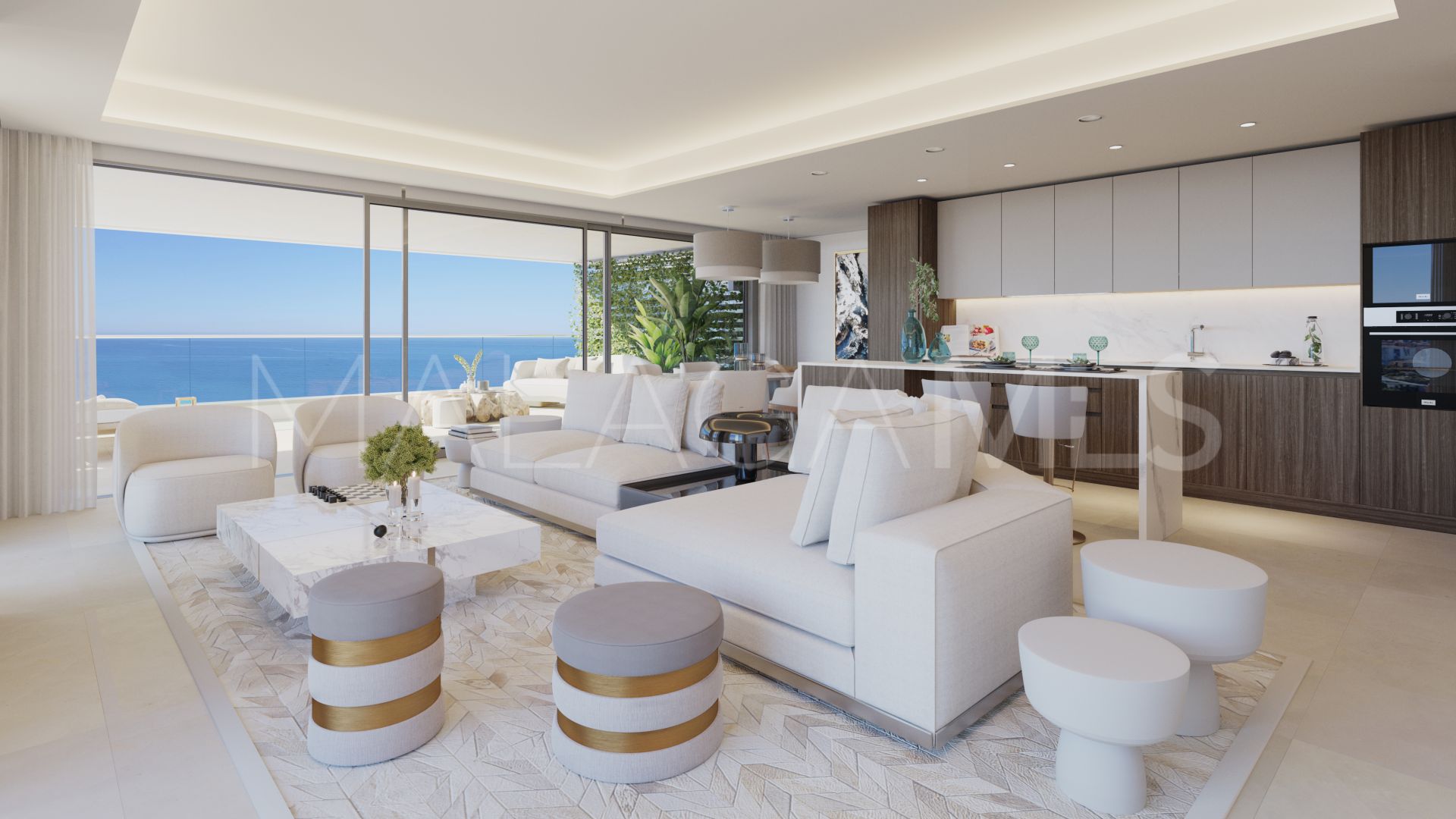 Atico duplex for sale with 4 bedrooms in Malaga