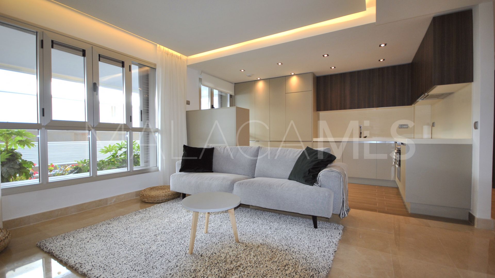 Buy San Pedro de Alcantara ground floor apartment with 2 bedrooms