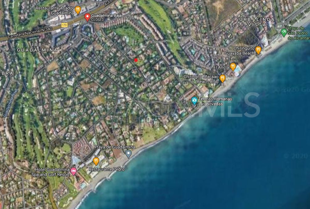 Terrain for sale in Guadalmina Baja