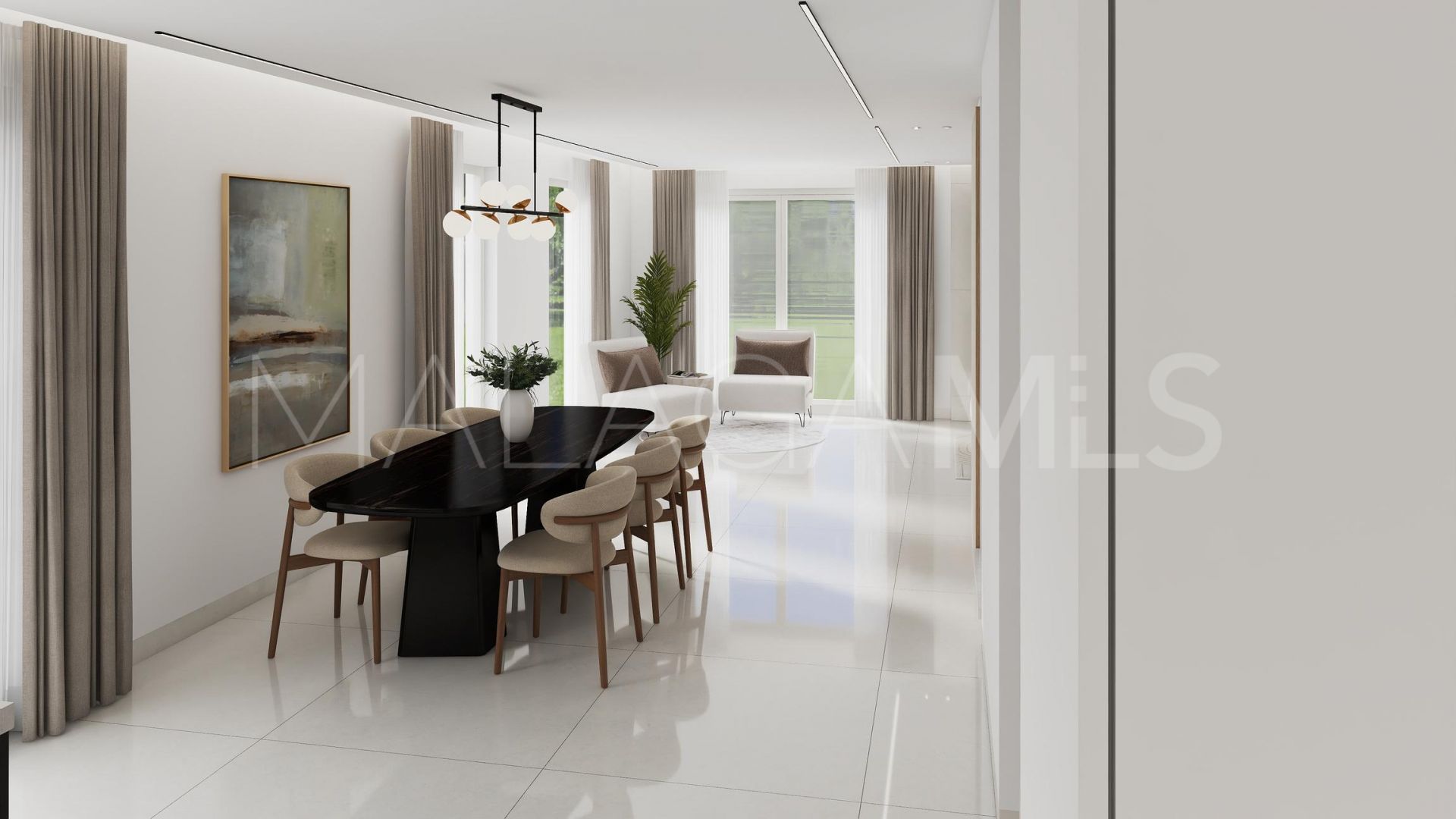 Ground floor duplex for sale in La Duquesa Golf