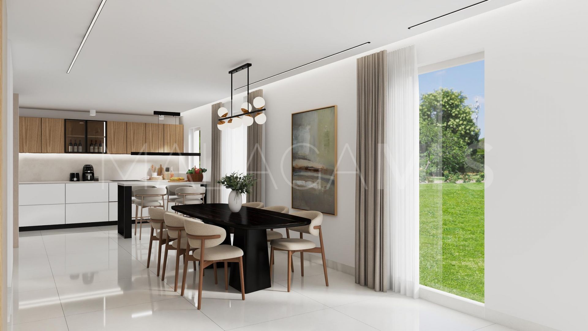 Ground floor duplex for sale in La Duquesa Golf