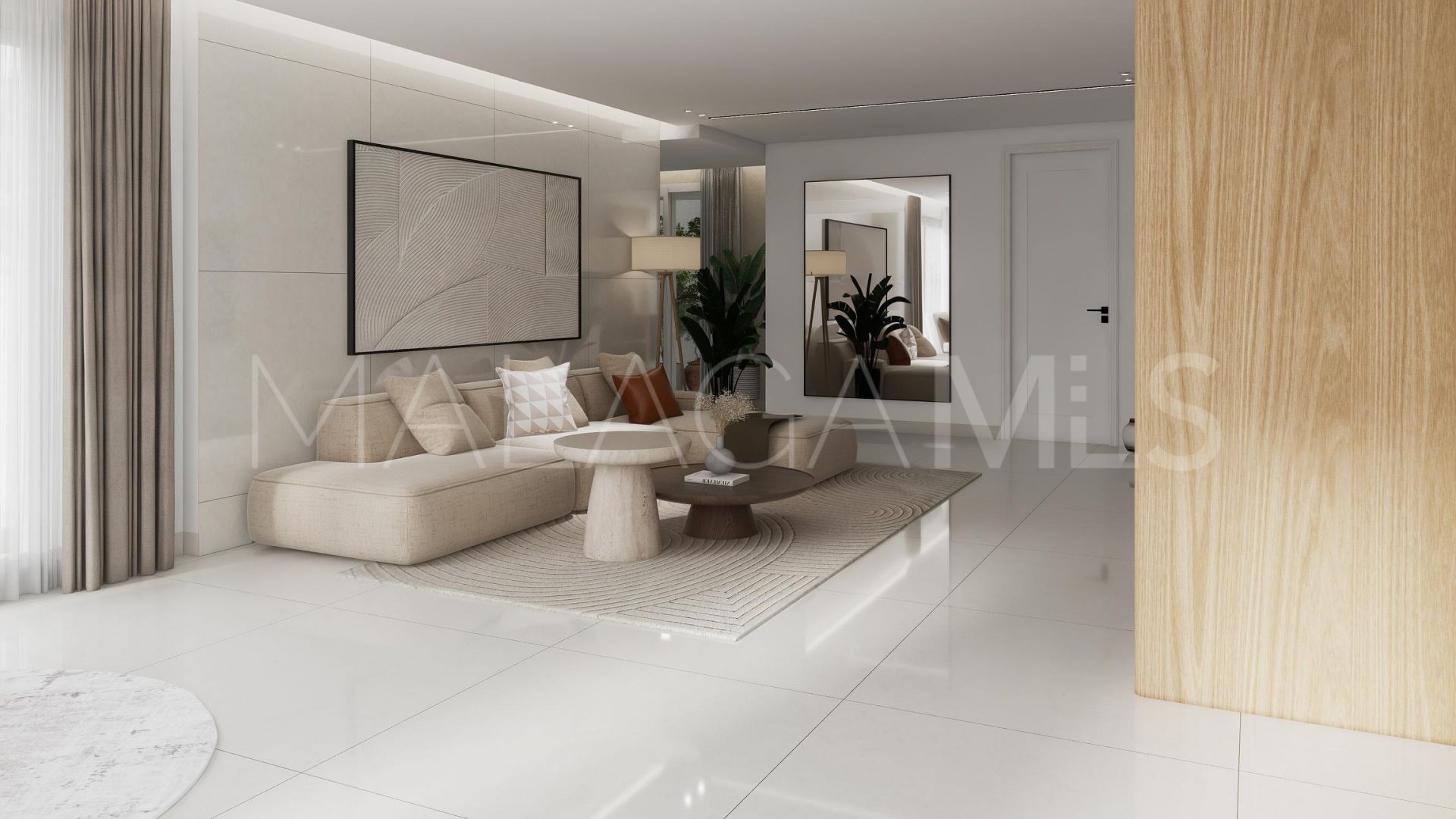 Ground floor duplex for sale in La Duquesa Golf