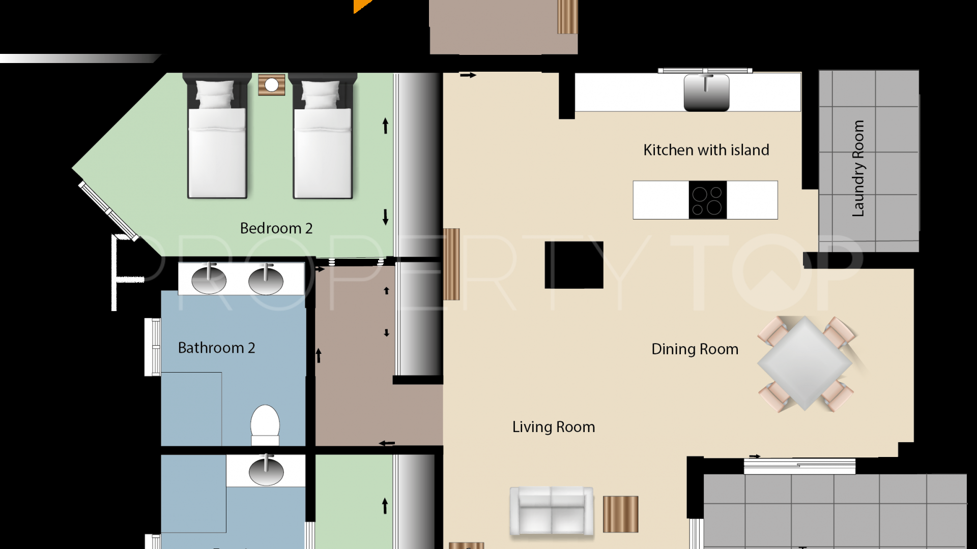 Apartamento de 2 dormitorios en venta en La Antilla - Islantilla