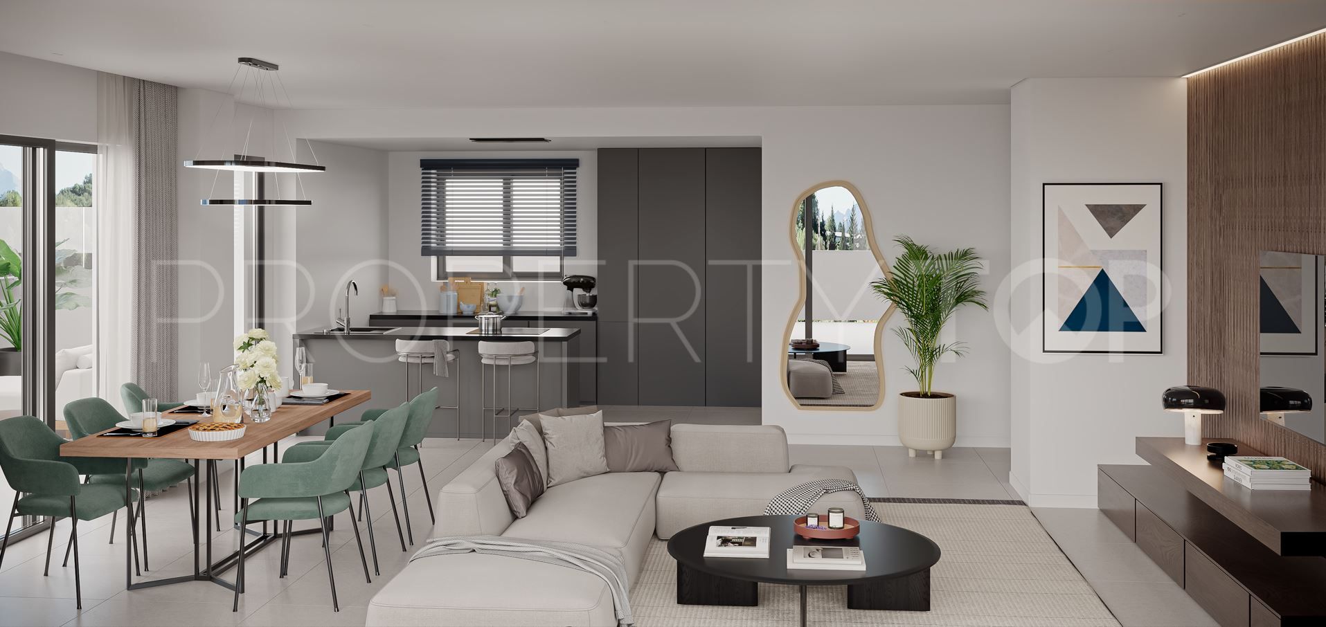 Comprar apartamento planta baja en Los Altos de los Monteros con 2 dormitorios