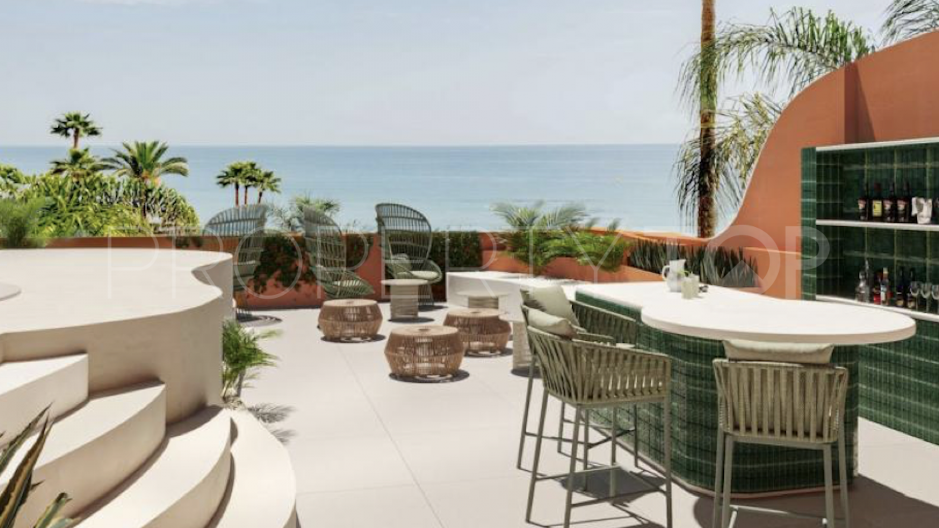 Atico duplex de 4 dormitorios a la venta en Los Monteros Playa