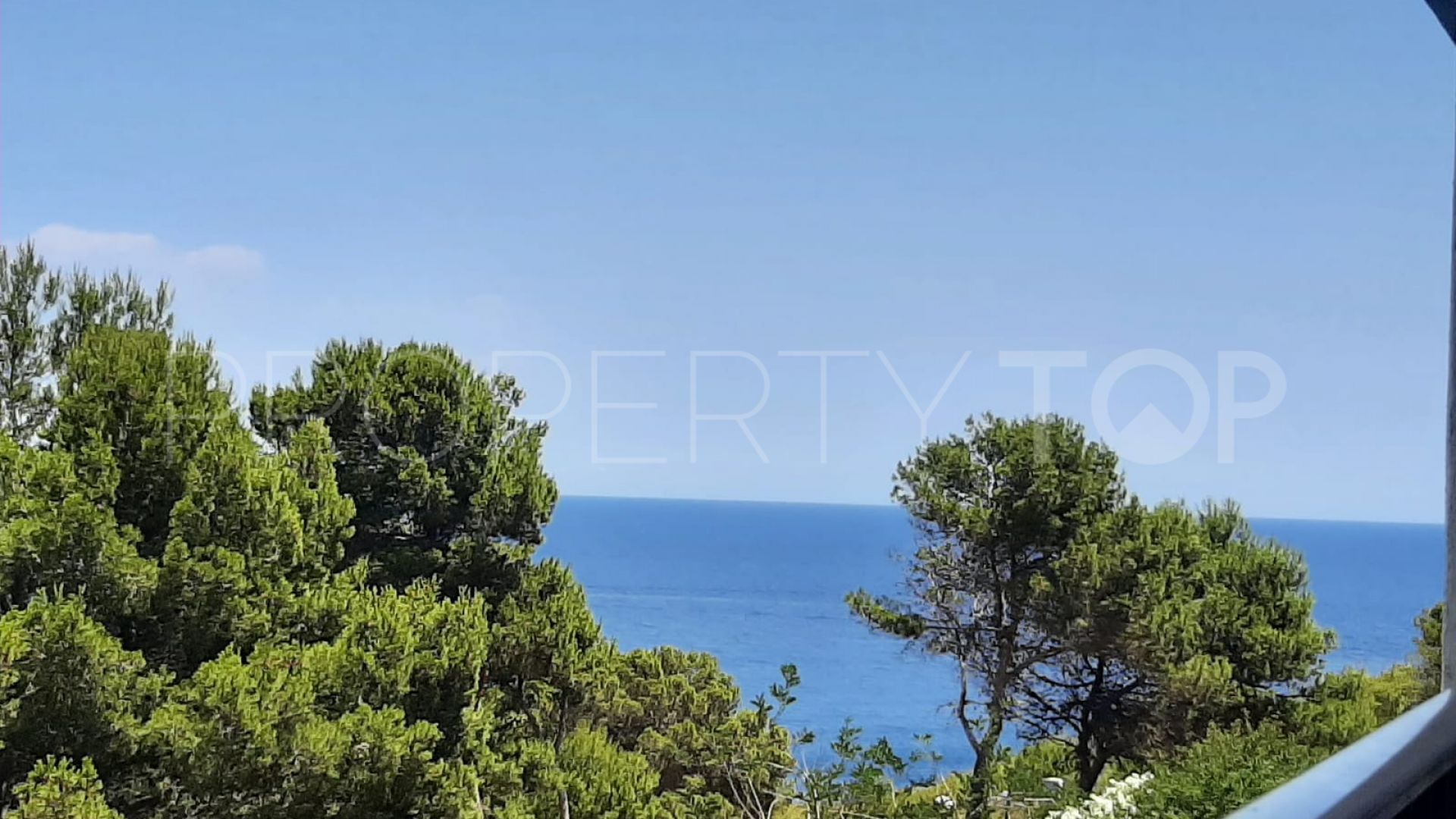 Frontline beach property for sale in Cala San Vicente, San Juan Bautista