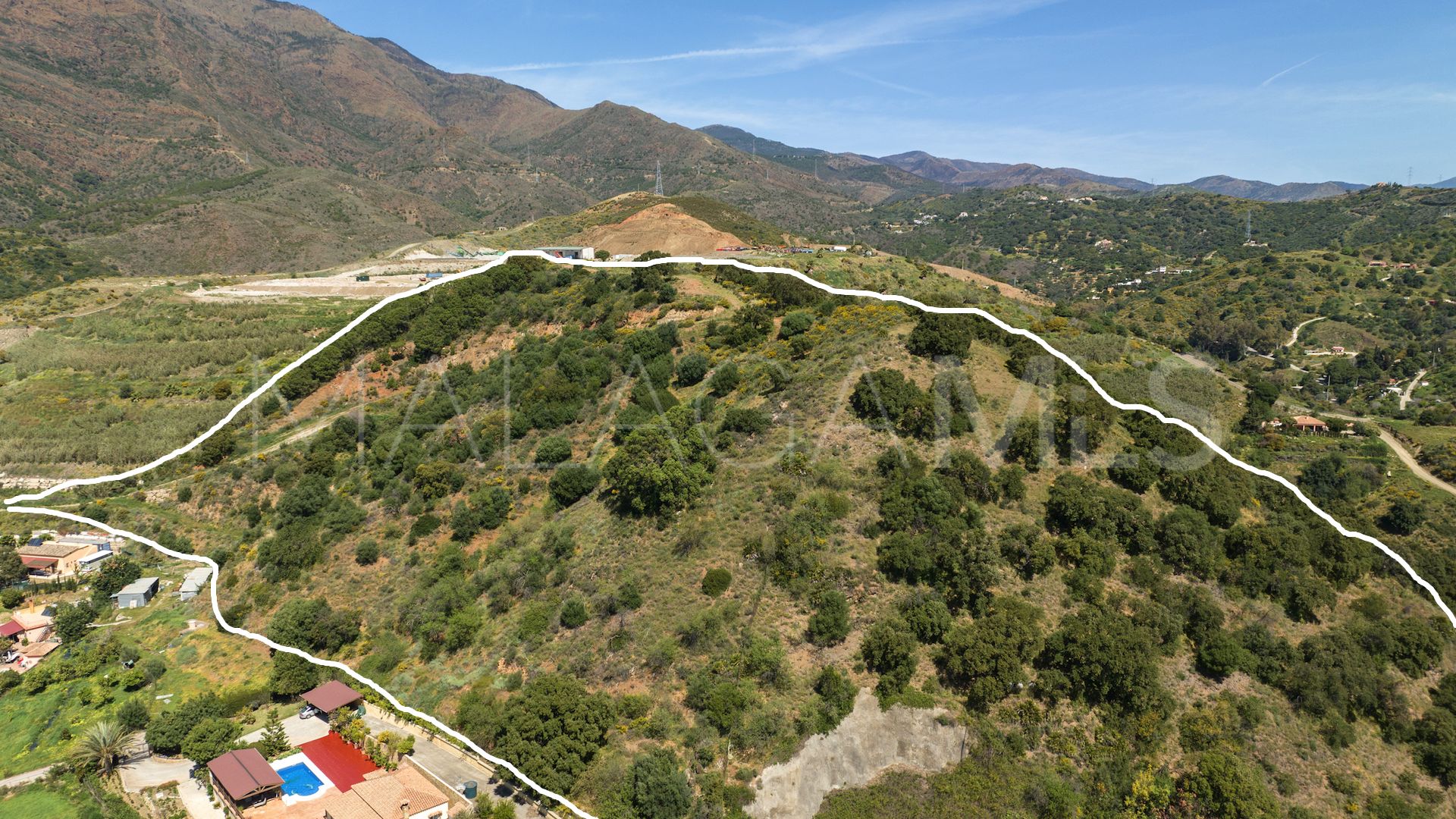 Terrain for sale in Los Reales - Sierra Estepona