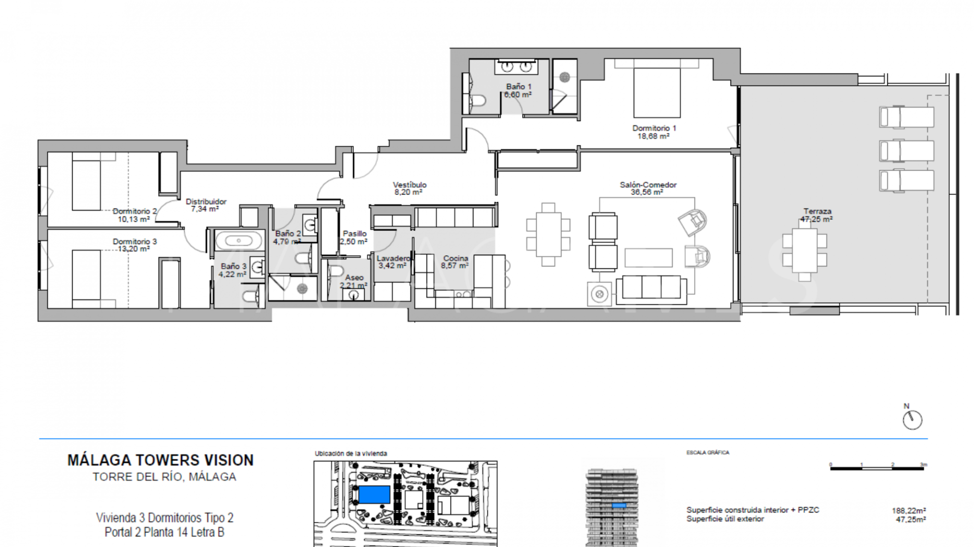 Apartment in Martín Carpena - Torre del Río for sale