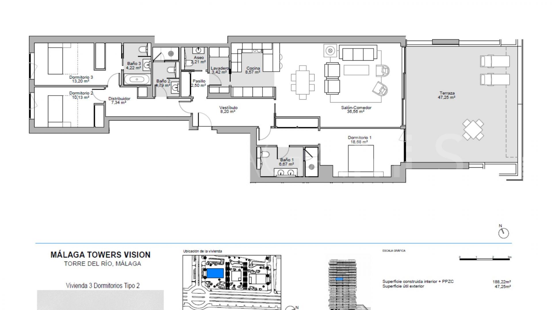 Apartment in Martín Carpena - Torre del Río for sale