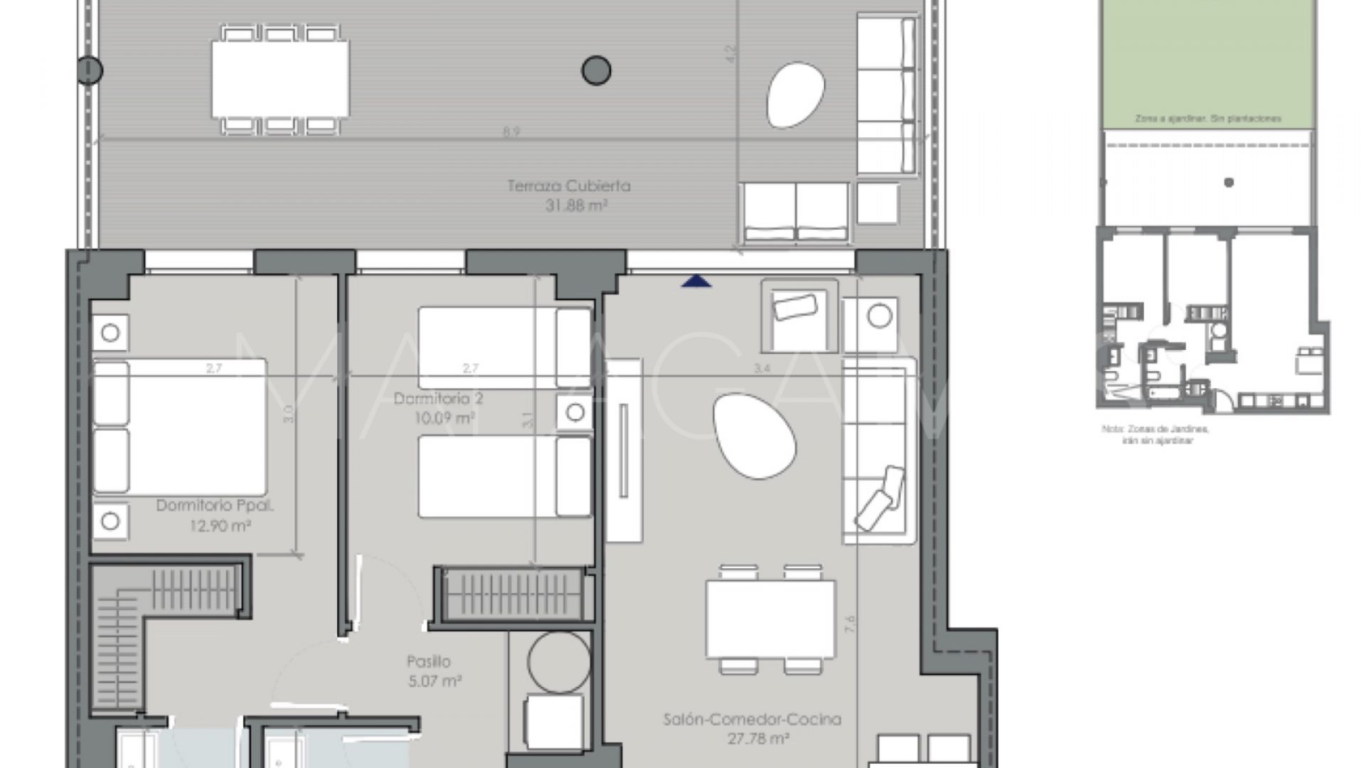 Buy duplex planta baja in Las Joyas with 2 bedrooms