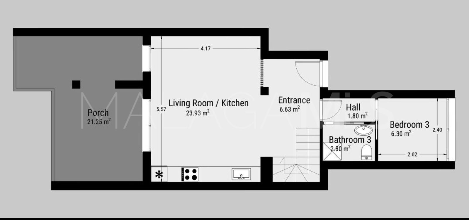 Duplex penthouse for sale in El Dorado