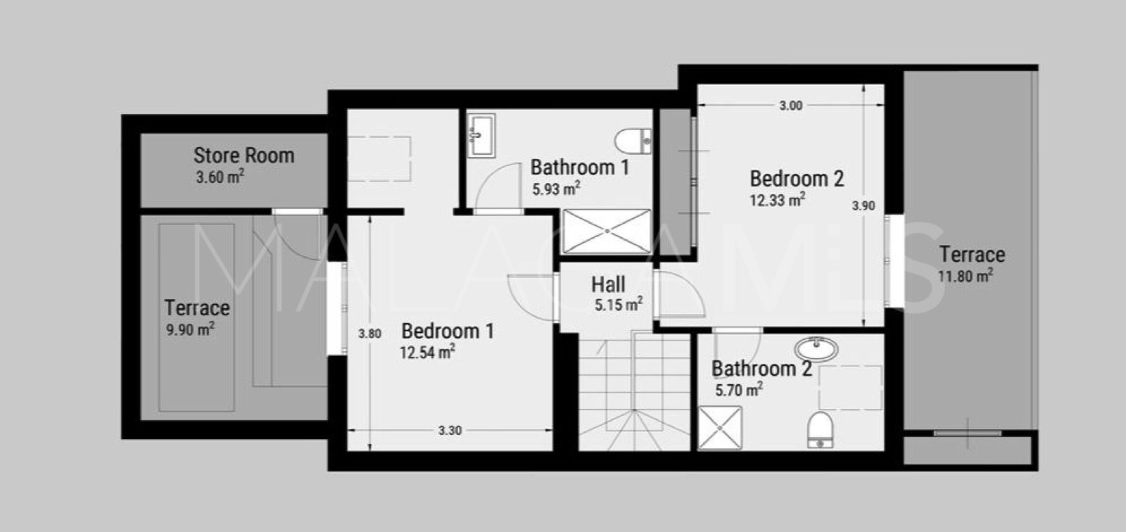 Duplex penthouse for sale in El Dorado