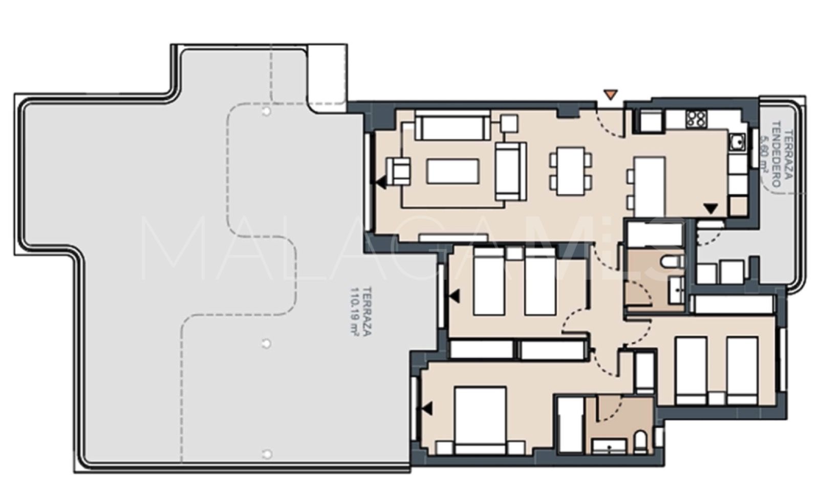 Wohnung for sale in Estepona Centre