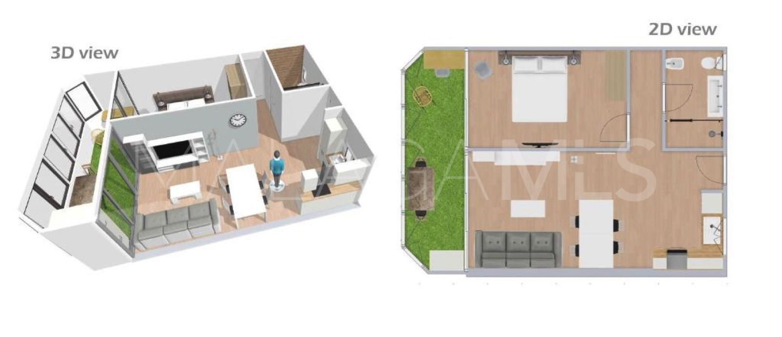 Appartement for sale in Playa Bajadilla - Puertos