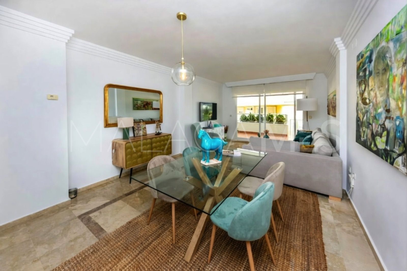 For sale Las Brisas ground floor apartment with 1 bedroom