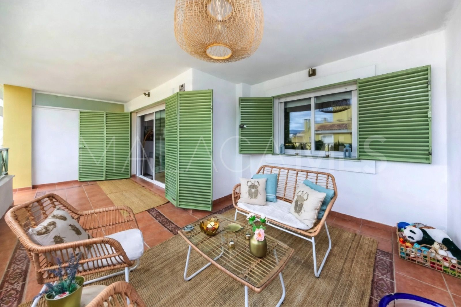 For sale Las Brisas ground floor apartment with 1 bedroom