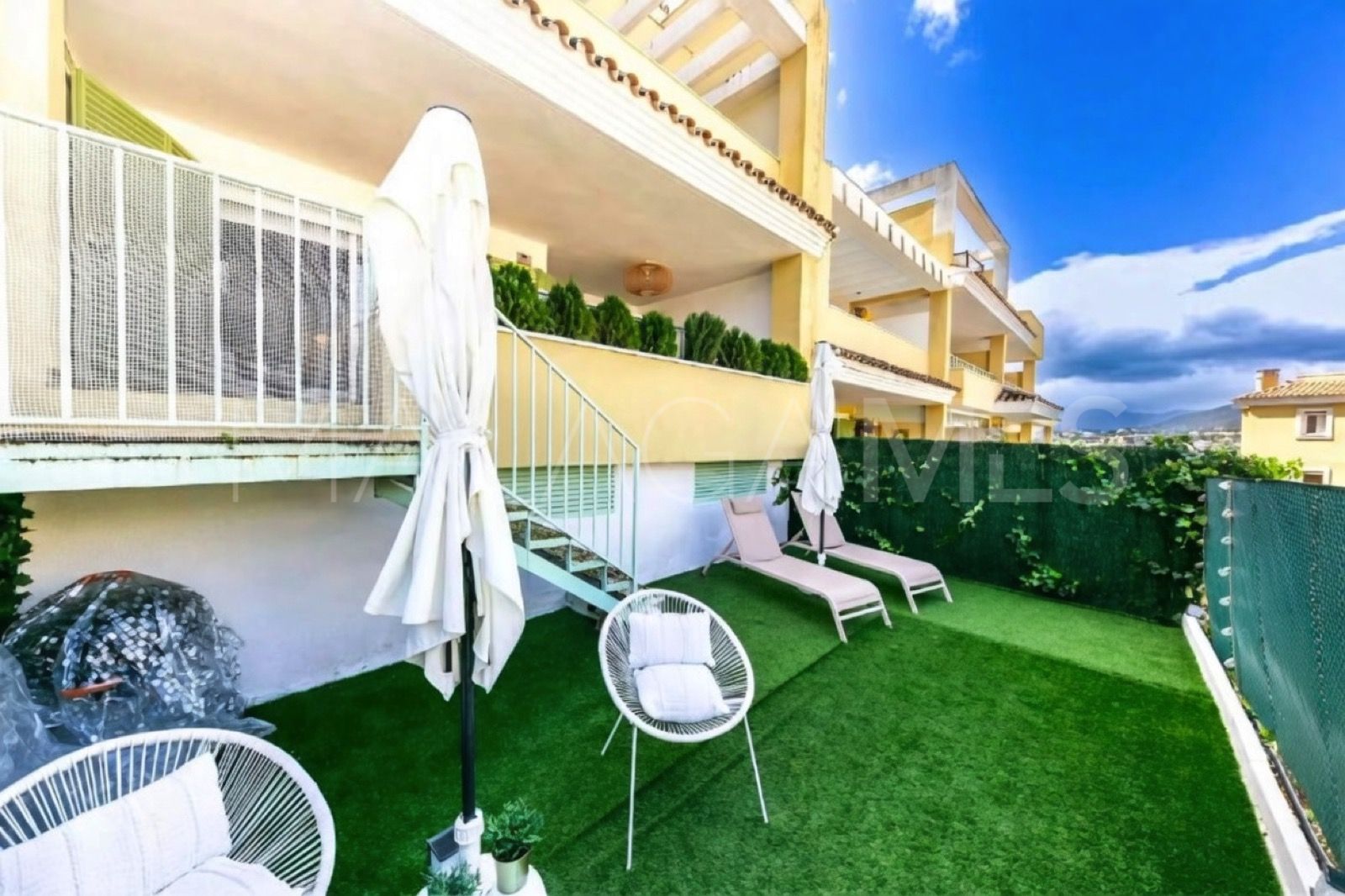 For sale Las Brisas ground floor apartment with 1 bedroom