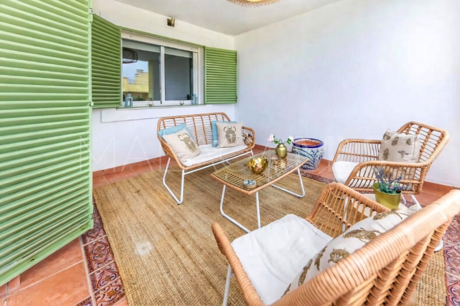 For sale Las Brisas ground floor apartment with 1 bedroom