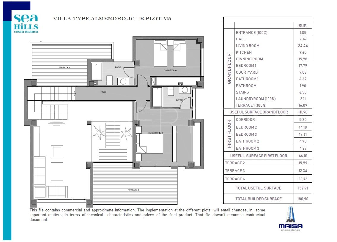 Villa en venta en Finestrat con 3 dormitorios
