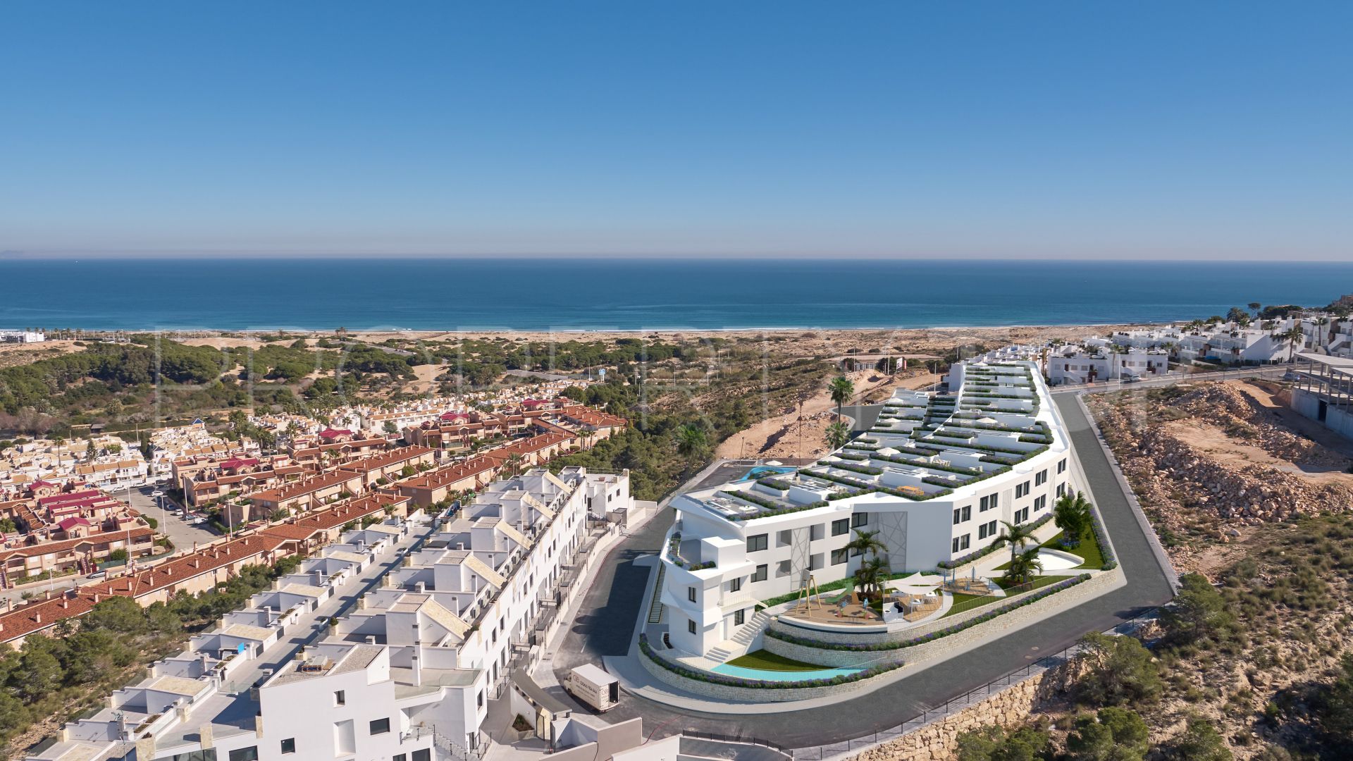 For sale Gran Alacant penthouse with 3 bedrooms