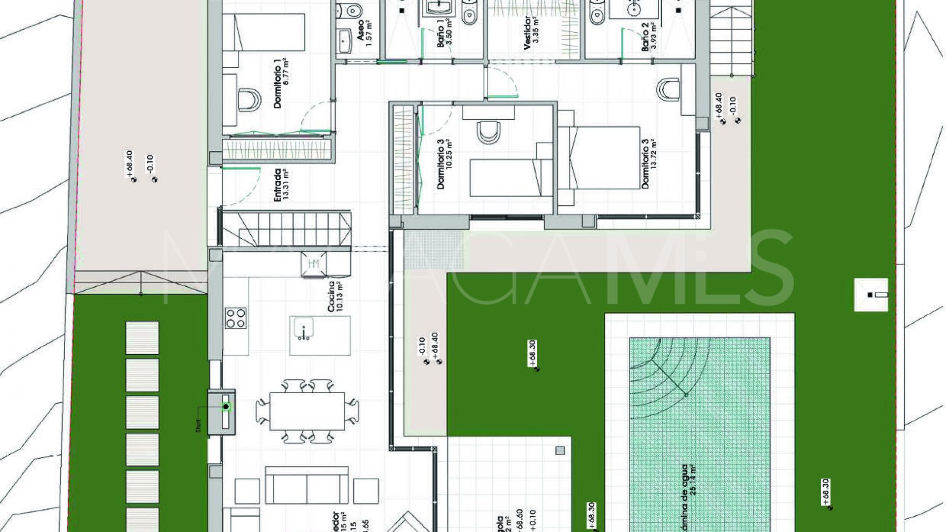 Villa for sale in Valle Romano de 3 bedrooms