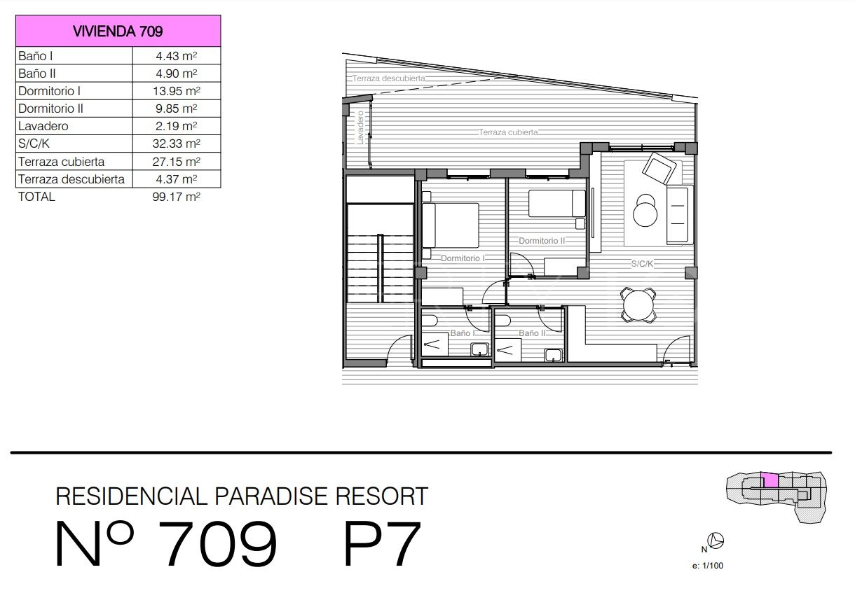 Se vende apartamento en San Miguel de Salinas