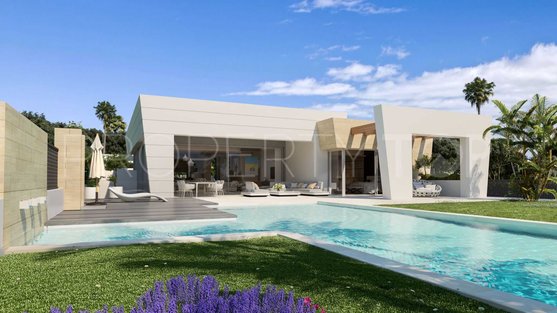 Villa a la venta en Marbella Golden Mile con 3 dormitorios