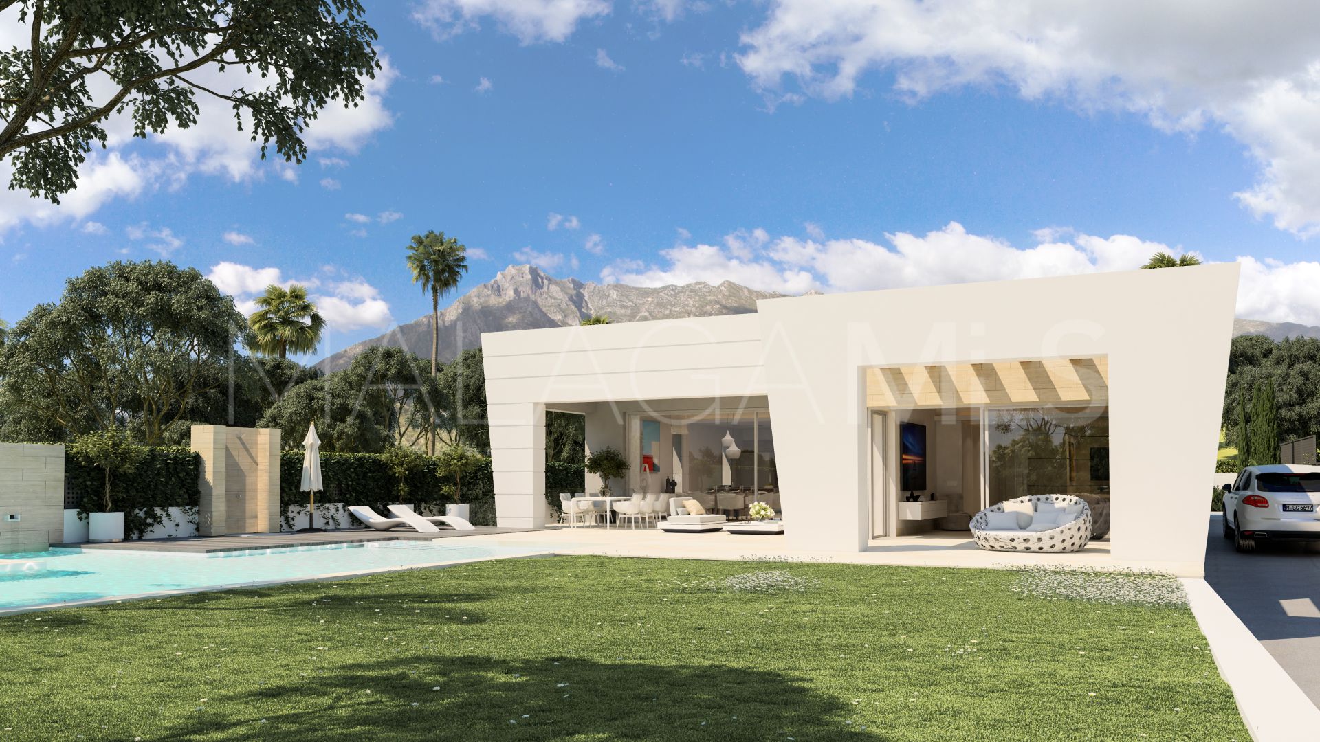 Villa a la venta in Marbella Golden Mile with 3 bedrooms