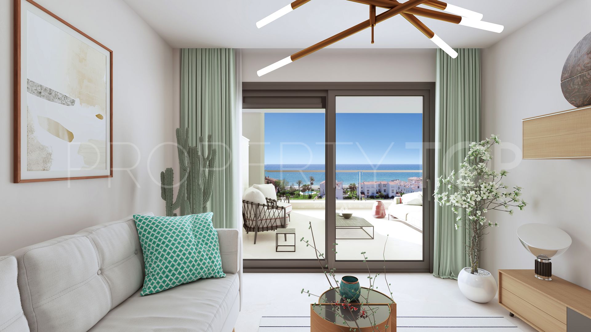 Apartamento planta baja con 2 dormitorios en venta en Casares Playa