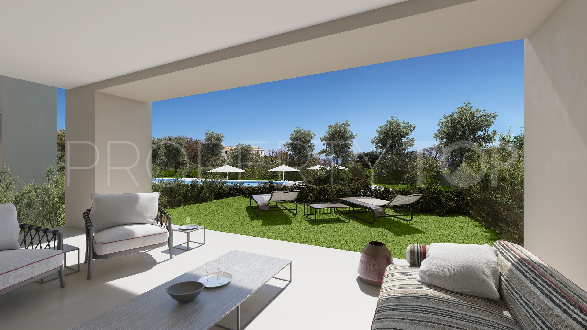 Apartamento planta baja con 2 dormitorios en venta en Casares Playa