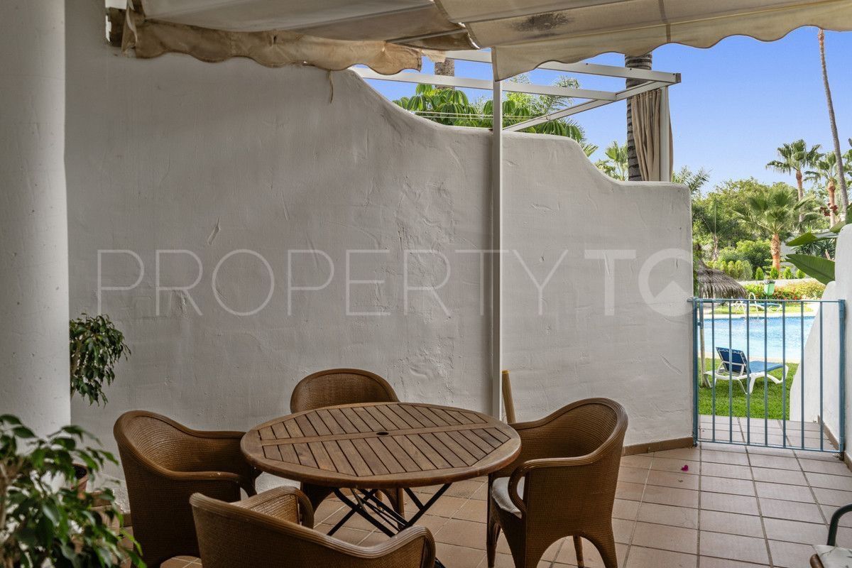 For sale Marbella Real ground floor apartment with 3 bedrooms