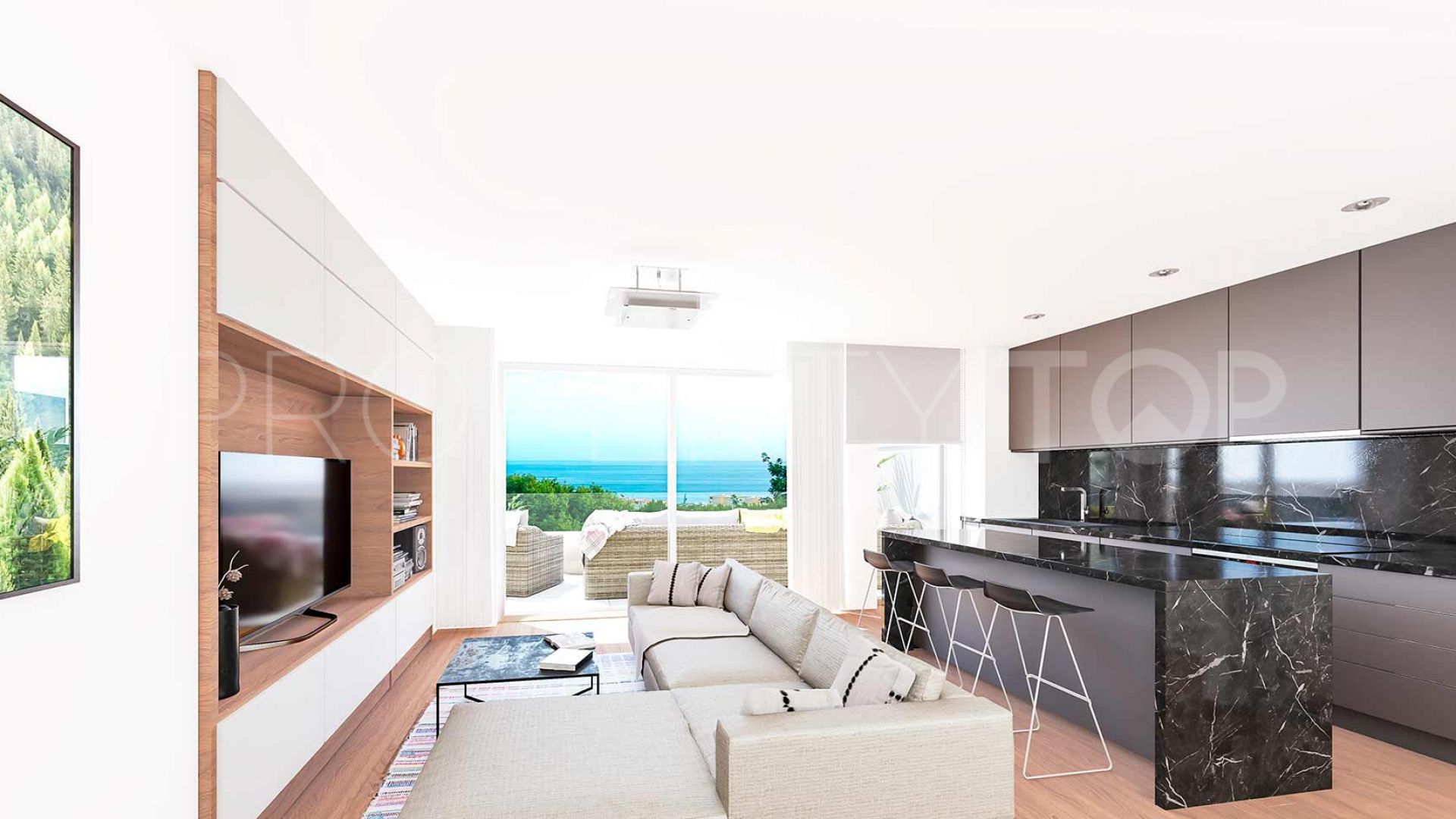 Buy penthouse with 3 bedrooms in Montemar