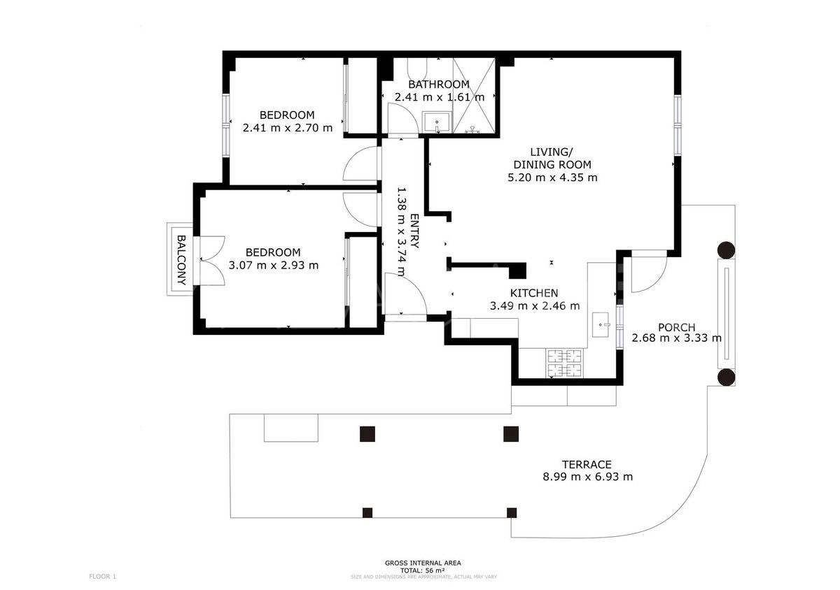 Appartement terrasse for sale in Benalmadena Costa