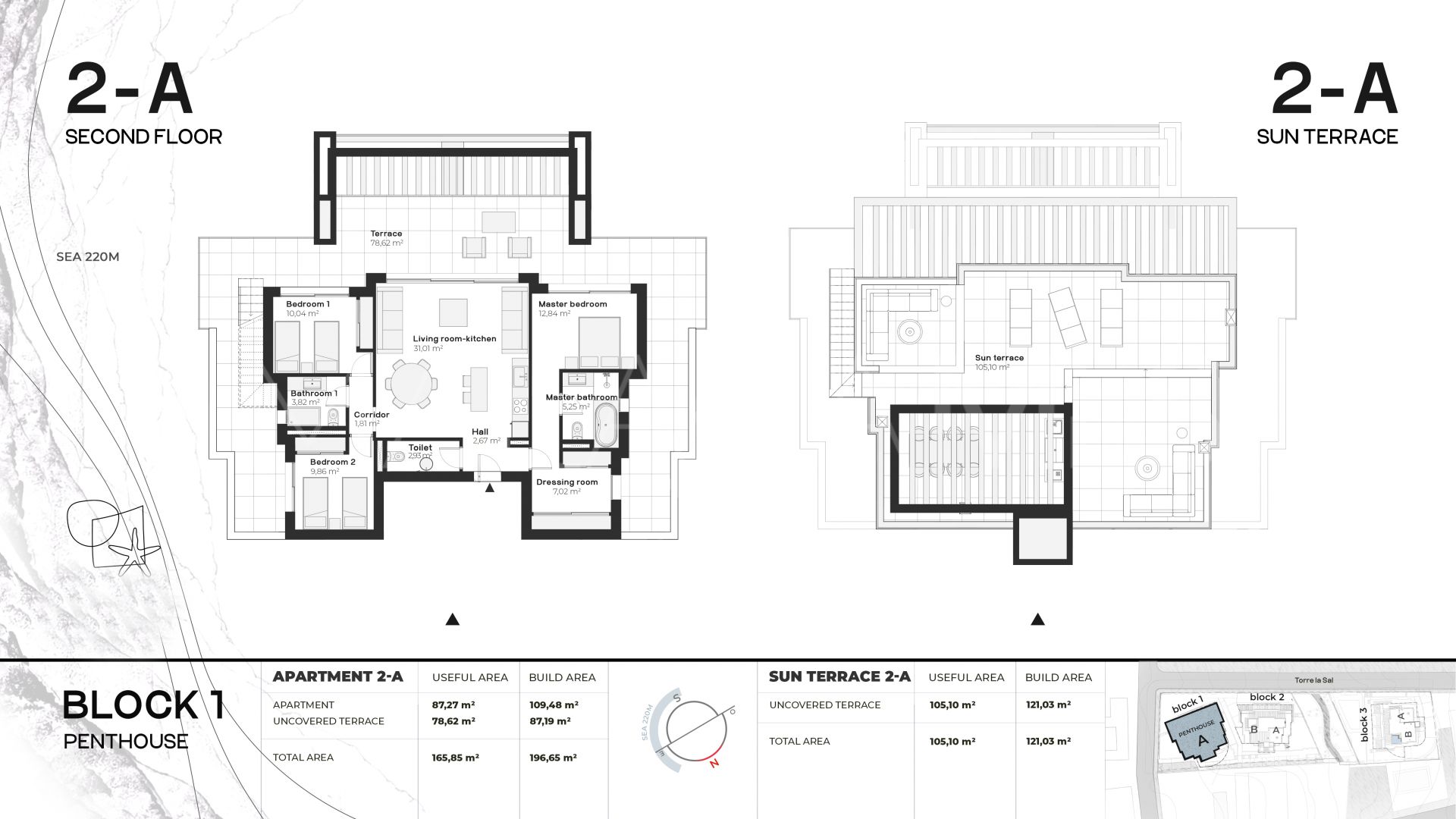 La Galera, atico duplex with 3 bedrooms a la venta