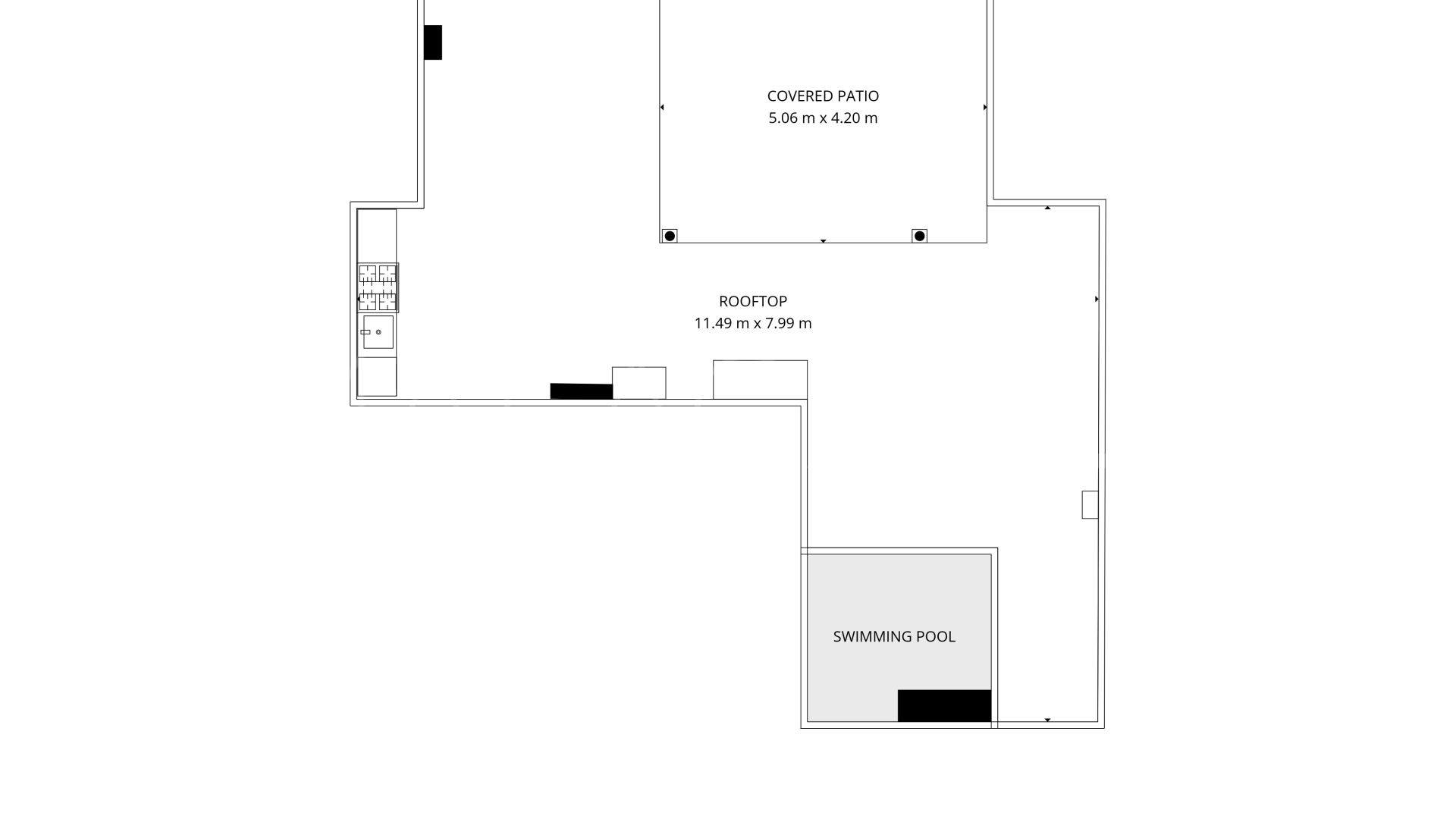 Duplex penthouse for sale in La Quinta