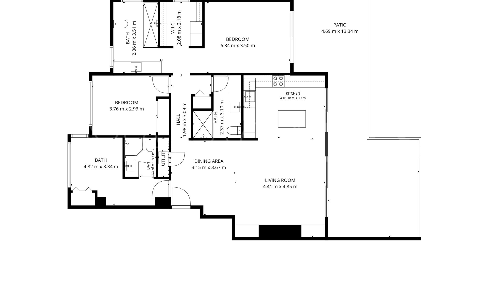 Duplex penthouse for sale in La Quinta