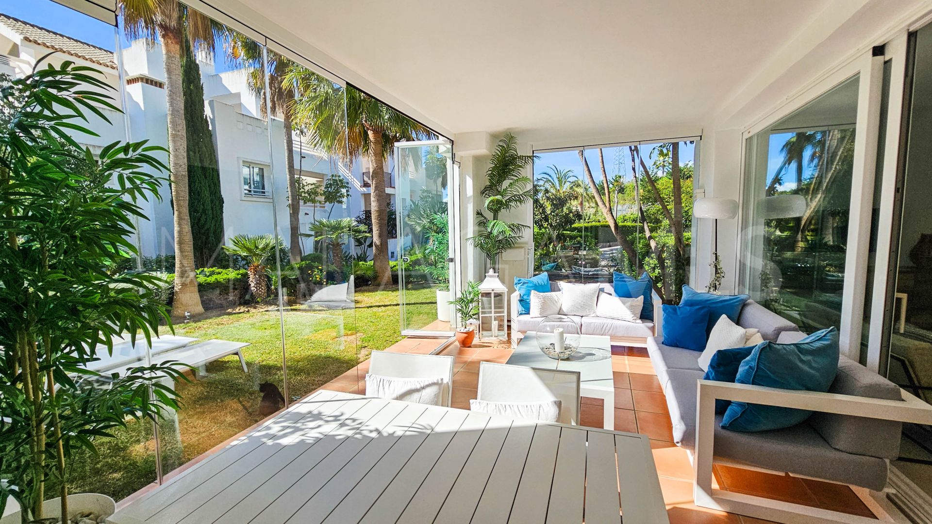 Appartement rez de chaussée for sale in Alcazaba Lagoon