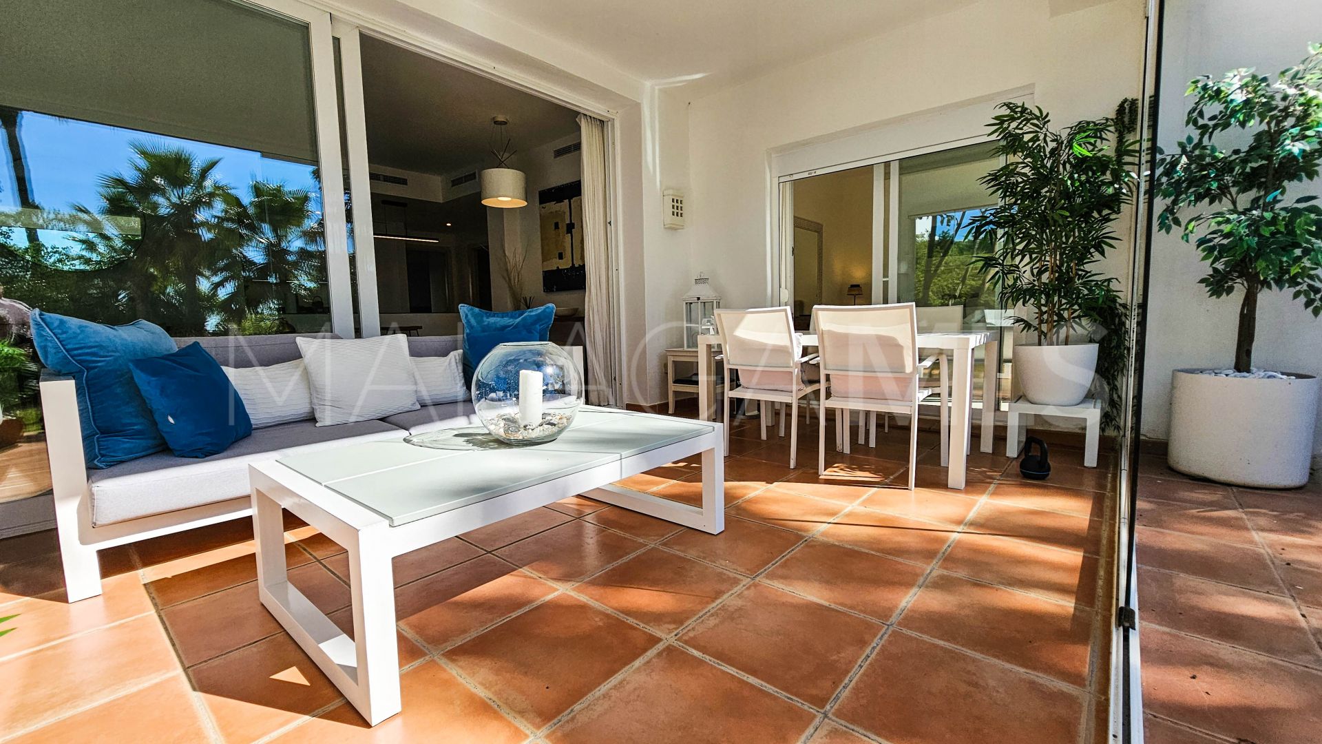 Appartement rez de chaussée for sale in Alcazaba Lagoon