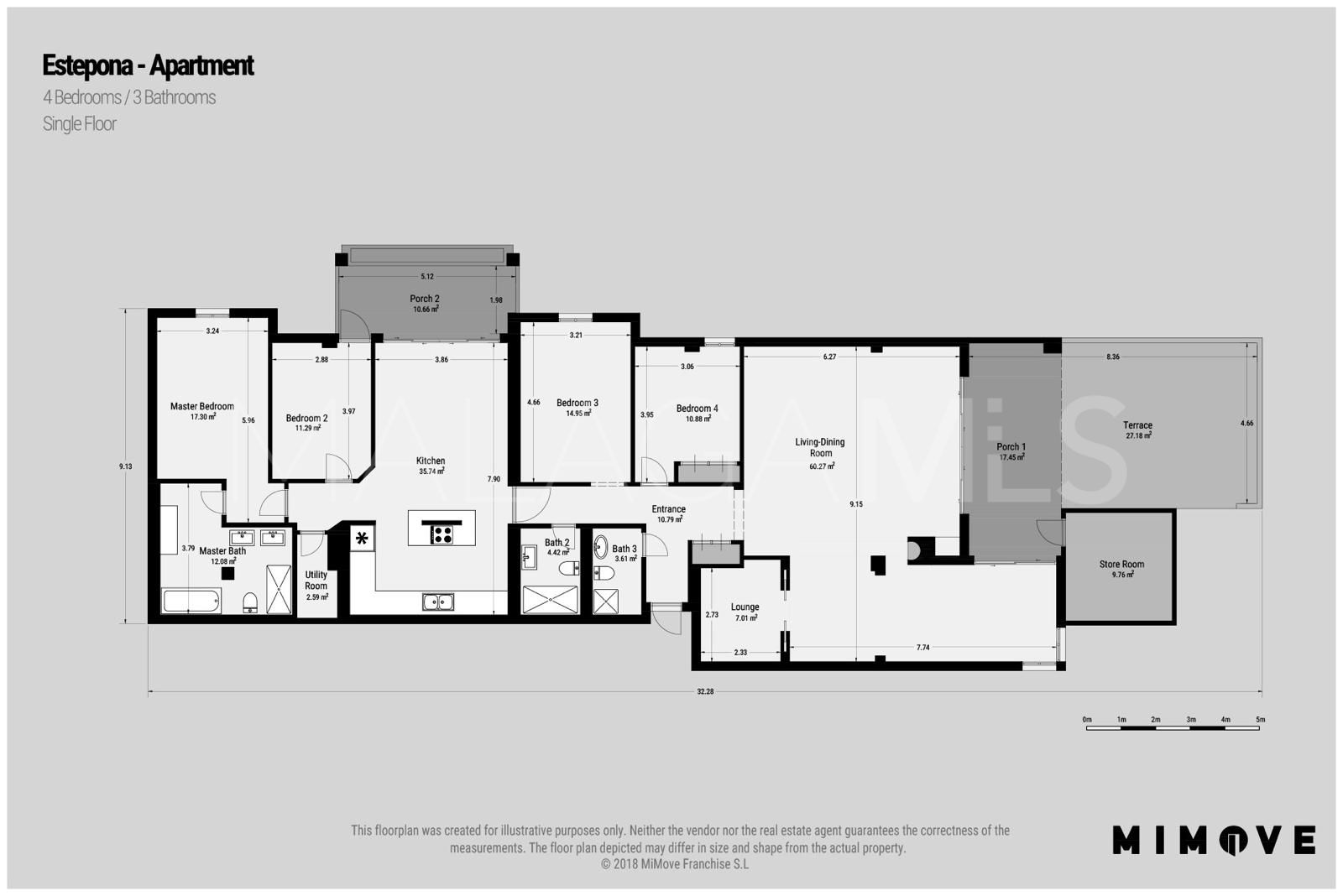 Estepona Este, apartamento a la venta with 4 bedrooms