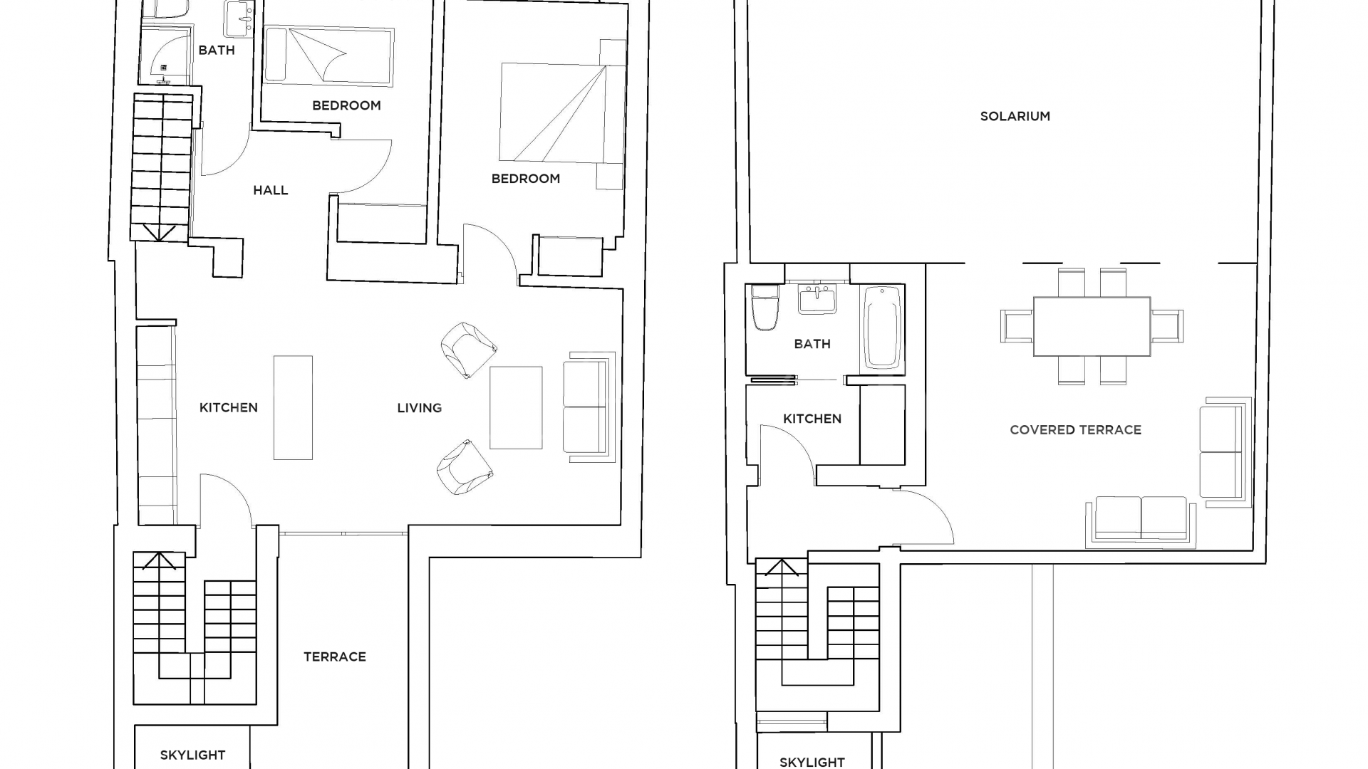 Tvåvånings takvåning for sale in Estepona Old Town