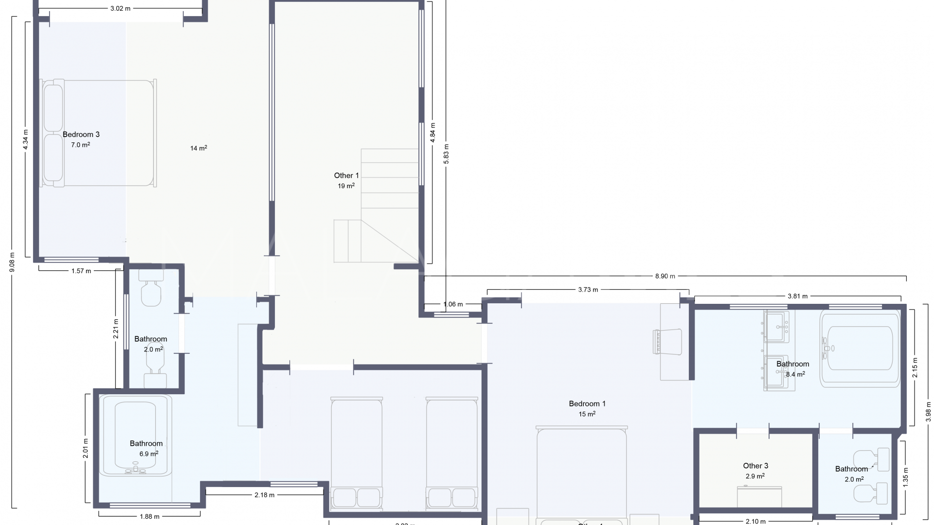 Bungalow for sale in Bahia de Banus