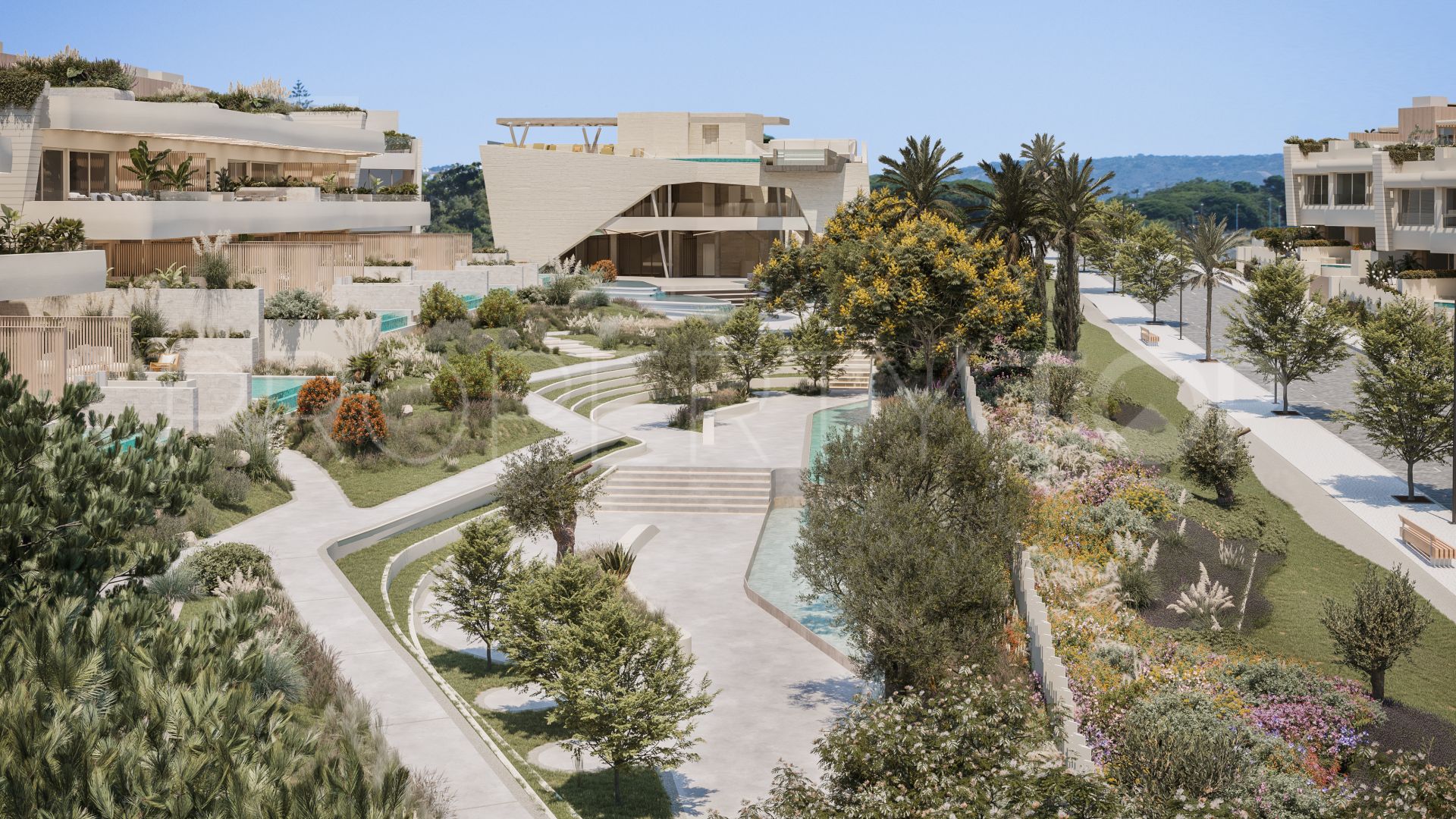 Buy Marbella East semi detached villa with 3 bedrooms
