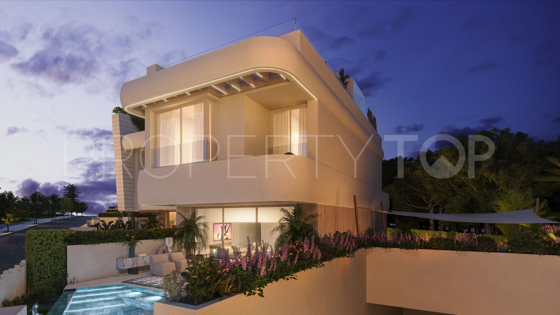 Villa pareada a la venta en Marbella Este de 3 dormitorios
