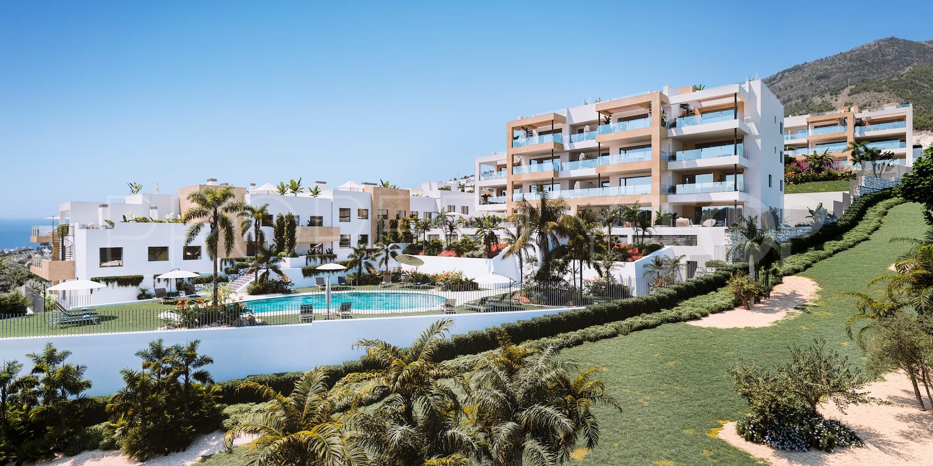 For sale penthouse with 3 bedrooms in Benalmadena