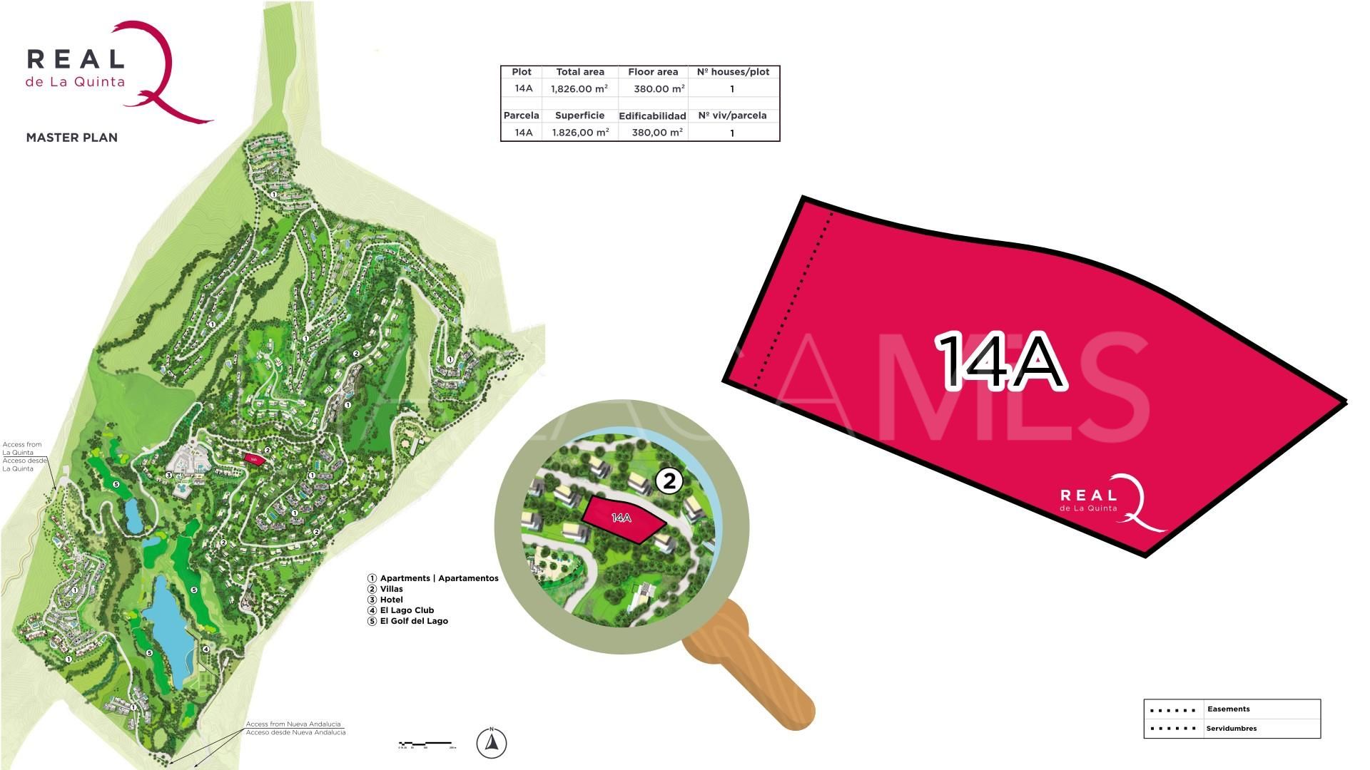 Plot in Real de La Quinta for sale