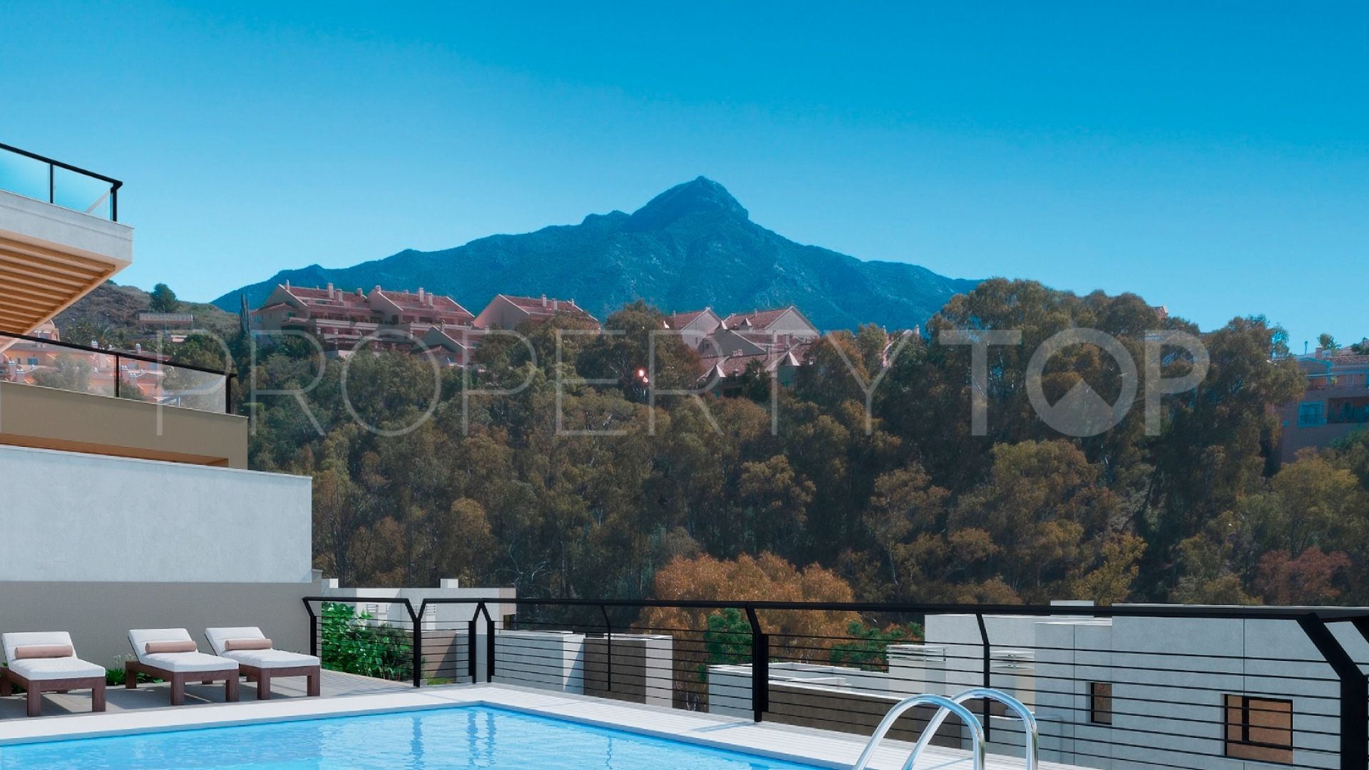 Se vende atico en Marbella Lake