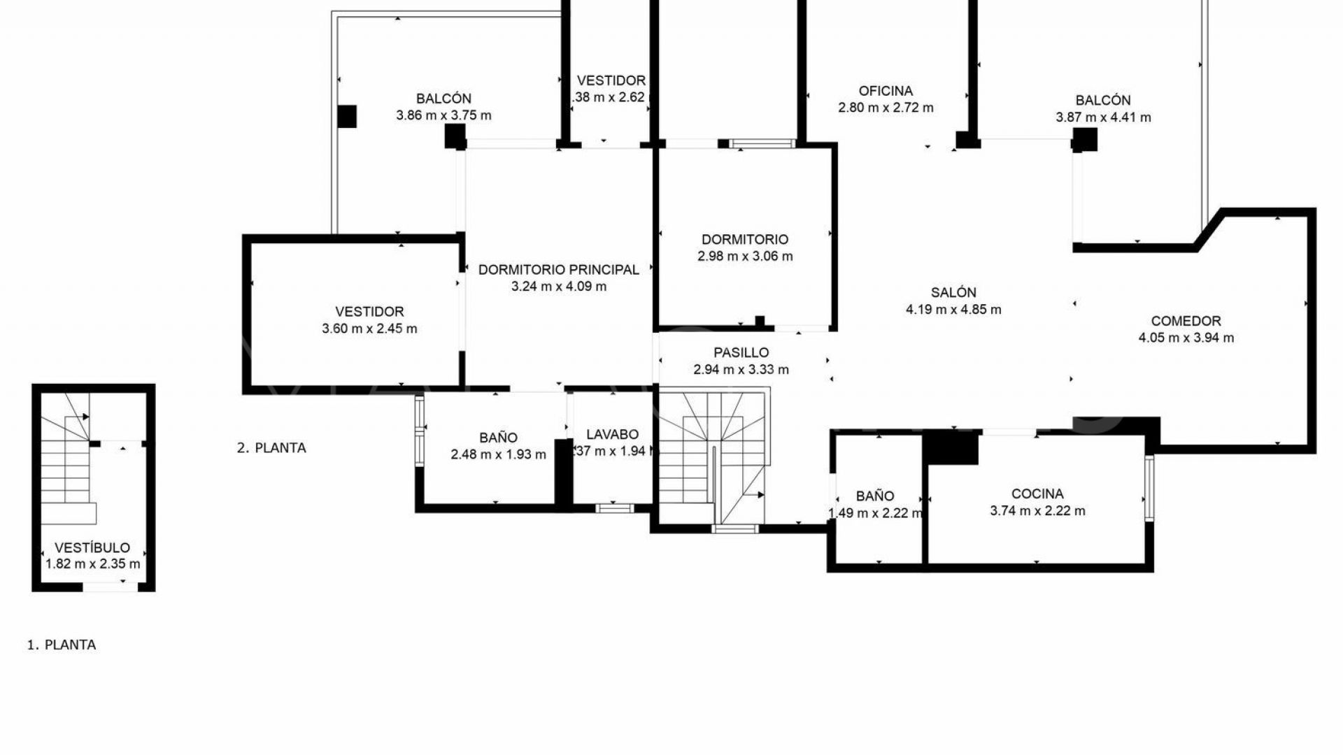 Lägenhet for sale in Las Lomas del Marbella Club