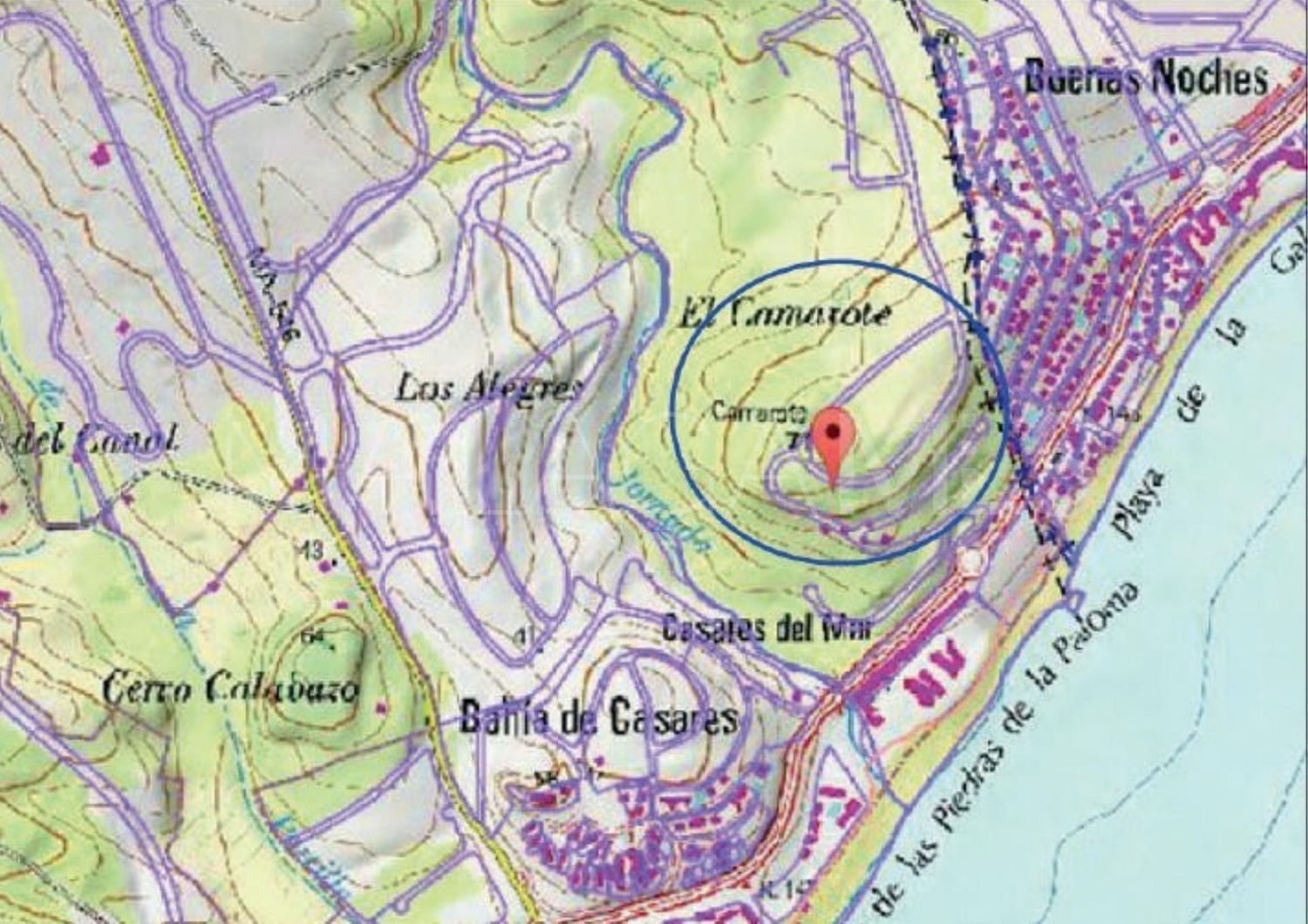 For sale Bahia de Casares plot