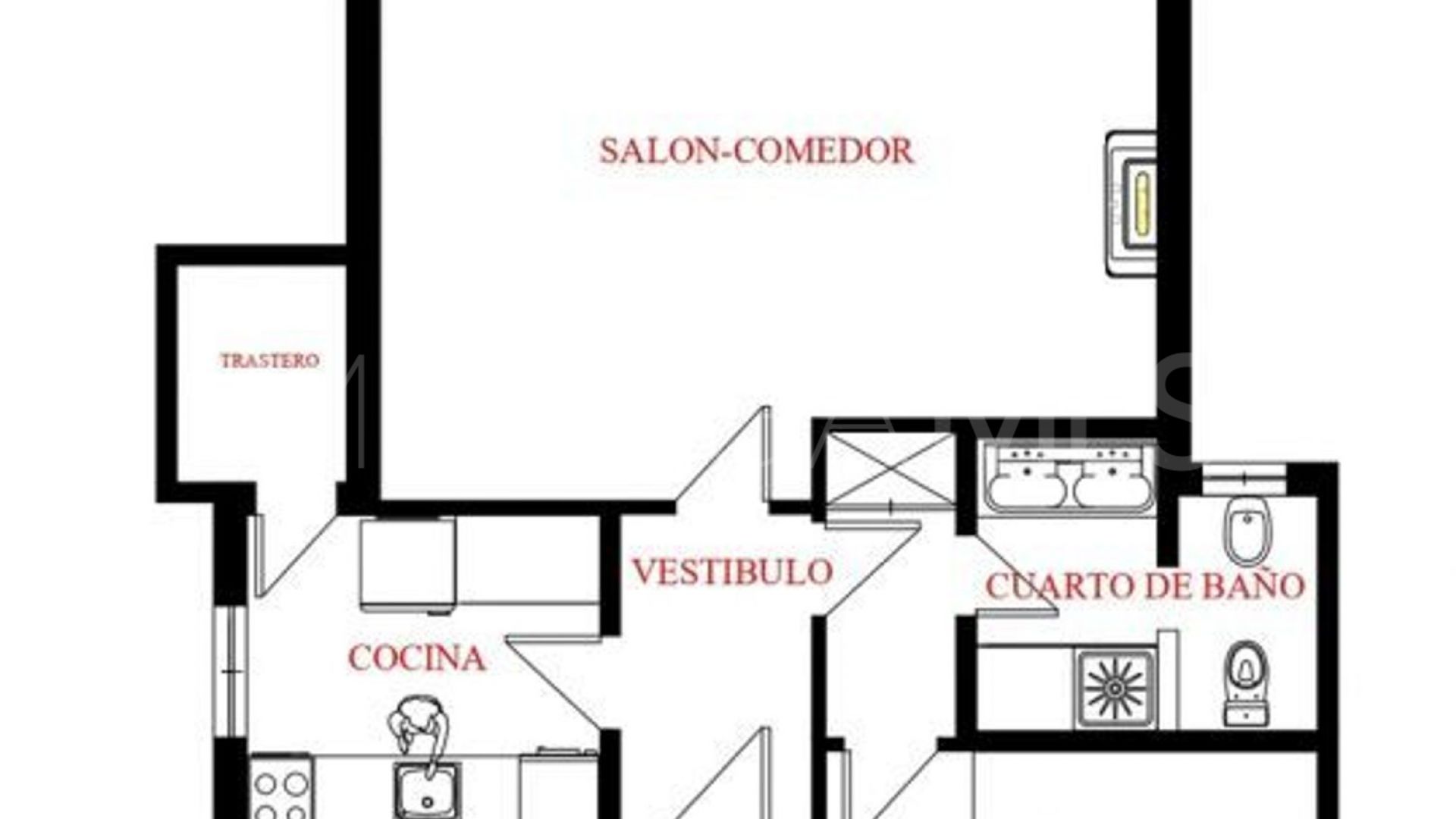 Piso a la venta in La Dama de Noche