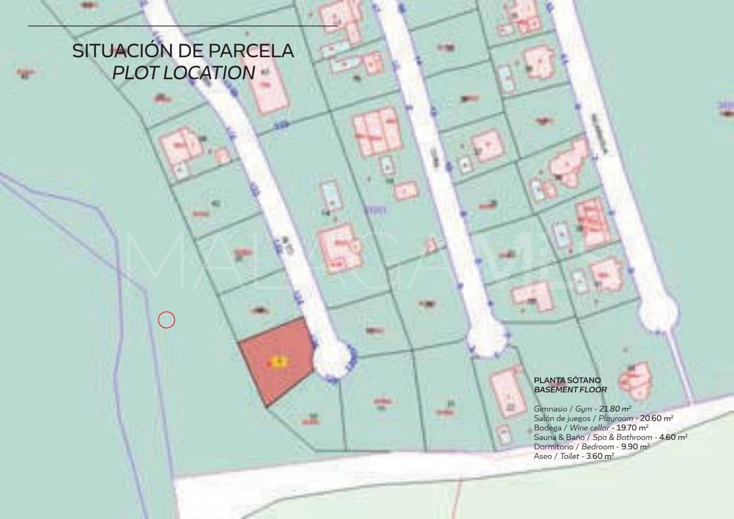 Tomt for sale in Valle Romano